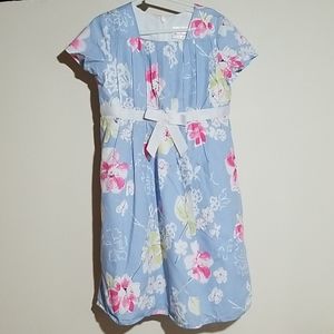 Hannah Anderson sky blue floral dress